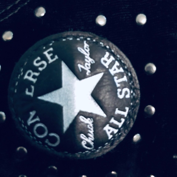 Black Velvet Converse - Picture 3 of 5